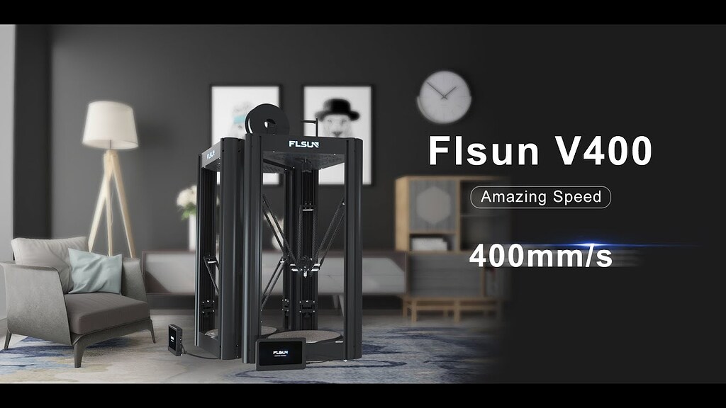 FLSUN V400 - Delta Printer - General Discussion - 3D Printing Space