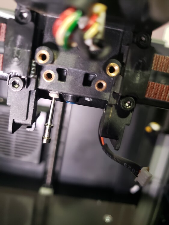 Severe layer shifting on the creality K1 max - broken threaded insert ...