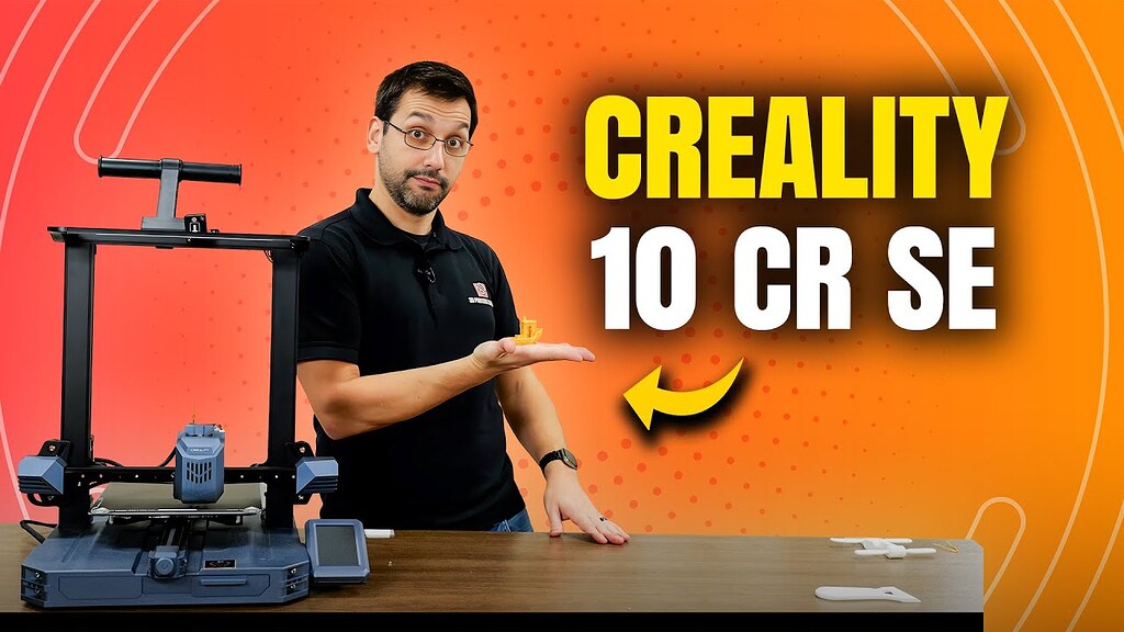 Creality cr 10 se - unboxing, build & test prints - YouTube - 3D ...